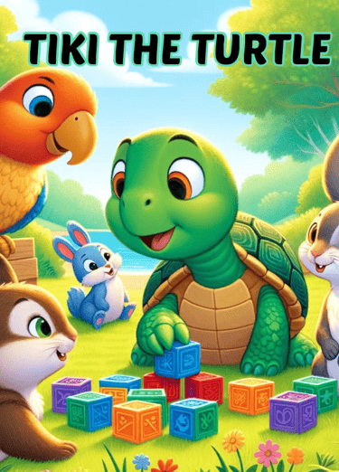 Tiki The Turtle Storybook Cover