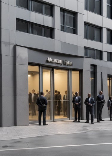 Young woman in uniform holding aviation prospectus