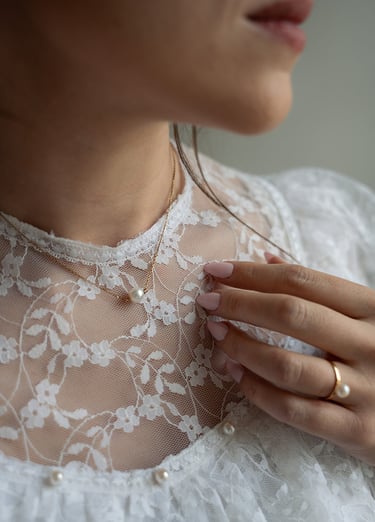 bijoux en perles mariage