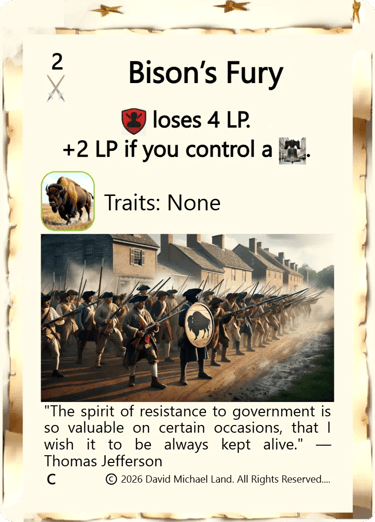 Bison's Fury