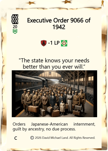 Executive Order 9066 of 1942