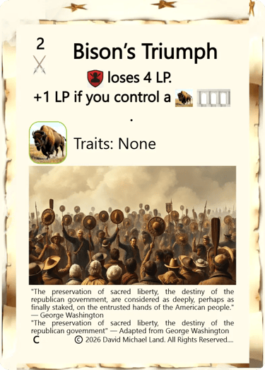 Bison's Triumph