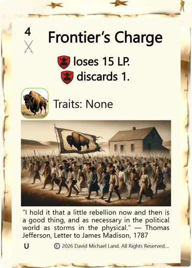 Frontier's Charge