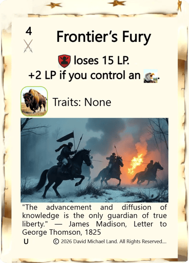Frontier's Fury
