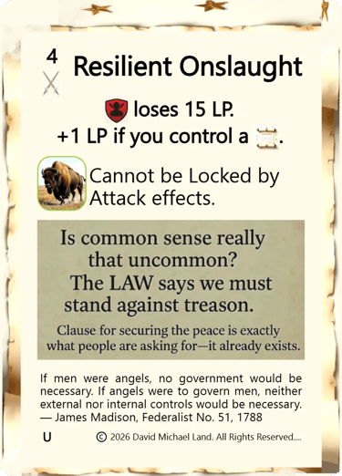 Resilient Onslaught