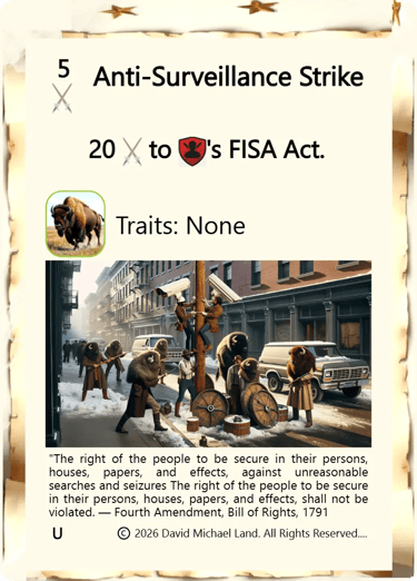 Anti-Surveillance Strike