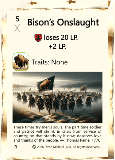 Bison's Onslaught
