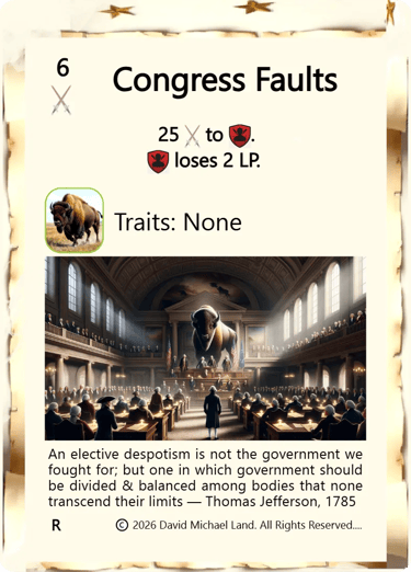 Congress Faults