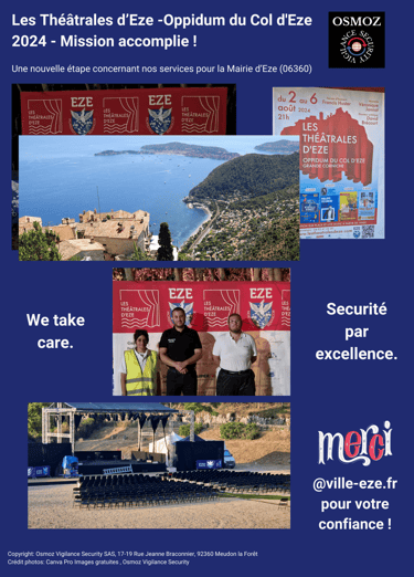 Sécurité Privée Private Security Paris Nice Côte d'Azur Ile de France