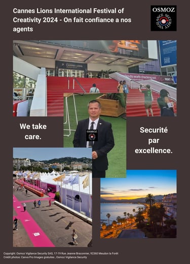 Sécurité Privée Private Security Paris Nice Côte d'Azur Ile de France