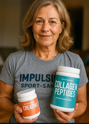 collagène créatine ménopause compléments alimentaires
