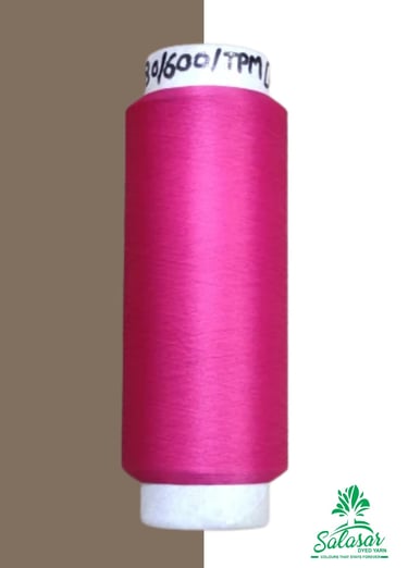 80/600 TPM Bright  Dyed Polyester Yarn