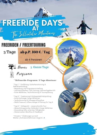 alt= Freeride days mayrhofen, Freeride group lesson mayrhofen, Skiguru-zillertal