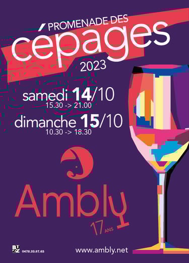 promenade des cépages à Ambly