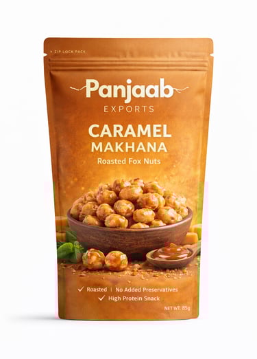 caramel makhana