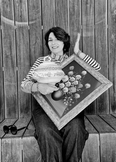 Portrait artisane Elsa Raimond — Bric Broc Bohème Côte Bleue