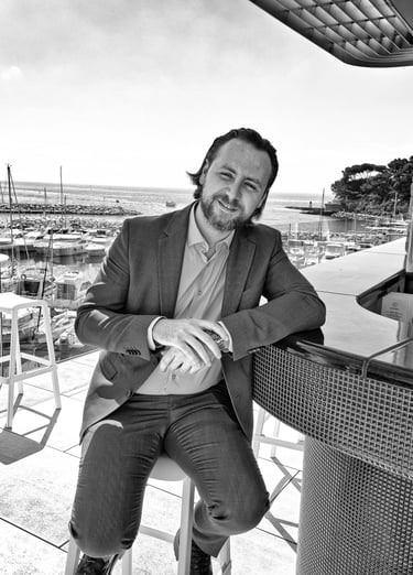 Portrait chef étoilé Olivier Germain — Hôtel Bleu Carry-le-Rouet