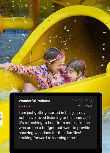 Reader review of the Wonderland on points podcast for traveling on credit card points