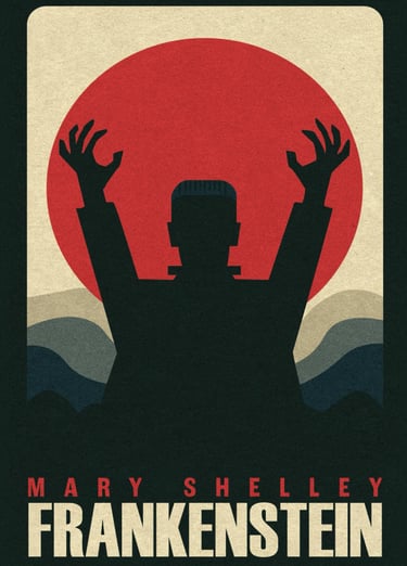 "Frankenstein" by Mary Shelley (1818)