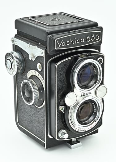 It all started in 1963 with this Yashica 635 says Peter Pickering