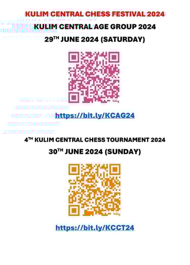 Kedah Chess Kulim Central Chess Festival 2024. Catur Malaysia Chess Tournament