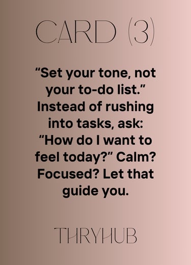 Morning Routine  Start Your Day Right
