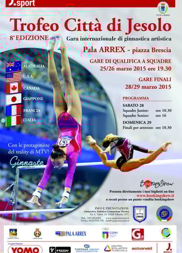 Locandina Trofeo Città di Jesolo 2015