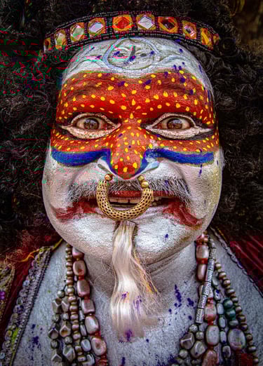 Jaipur - Holi Lord Vishnu