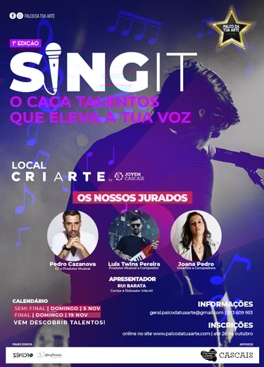 Cartaz Sing It 2023