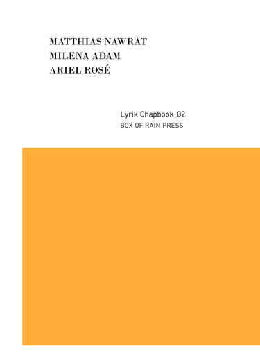 Cover Box of Rain Lyrik Chapbook_02