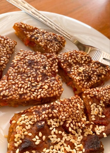 Watermelon Pie from Milos Greece