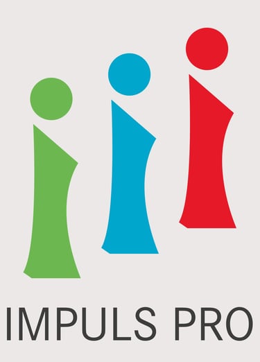 ImpulsPro-Logo – Qualitätszeichen für zertifizierte Personenberater:innen