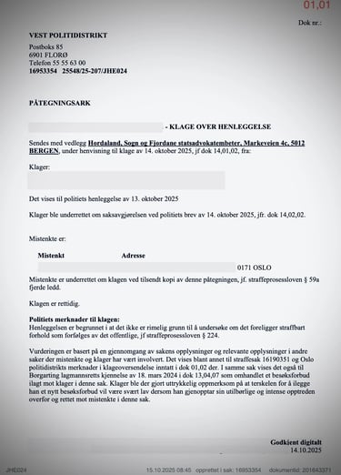 Zainab abdulkarim,Vest Police, trafficking case, norway, oslo