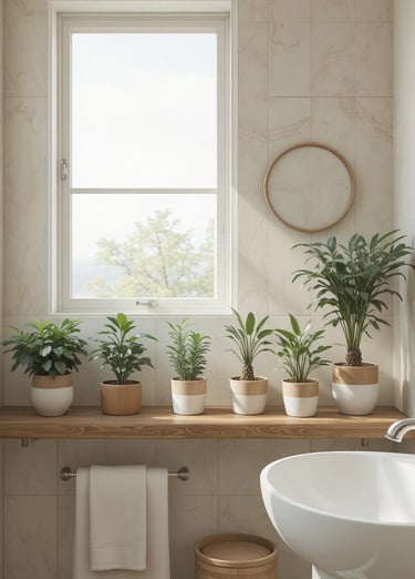 Artificial Eucalyptus Stems in Glass Vase with Faux Water,3Pcs Fake Plant