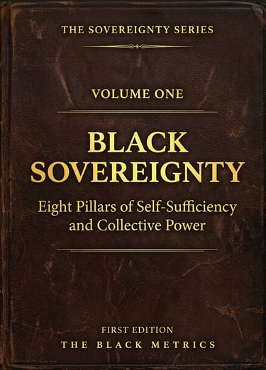 The Black Metrics Sovereignty Series, Pan-African eBooks on Black sovereignty