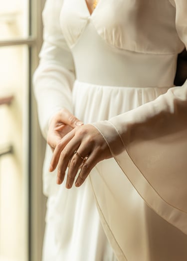 Robe de mariée Blanc Muguet