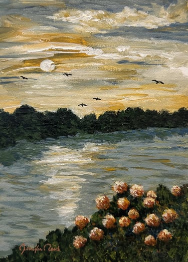 Reaching for the Light, 2025 Acrylic on canvas, 7 x 5 inches  $95
