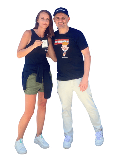 Anne Bagg and Gary Vee at Veecon 2024