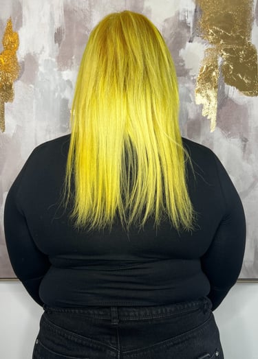 Before and after nano bonds hair extensions St Albans