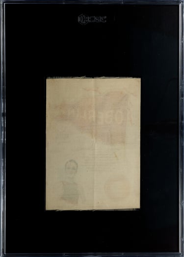 Oberlin College Basketball Early Tobacco Silk