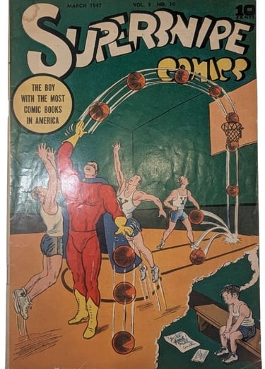 Supersnipe Comics Vol.3 No. 10, March 1947