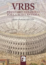 Portada VRBS Paseo Arqueológico por la Roma antigua, libro fuente de esta app guía de roma