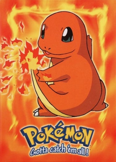 E4 Of E12 Chamander Topps Pokémon The First Movie