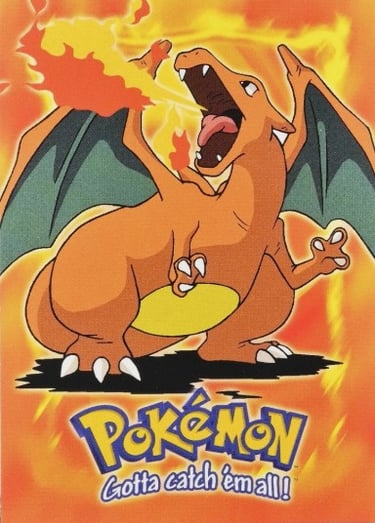 E6 Of E12 Charizard Topps Pokémon The First Movie