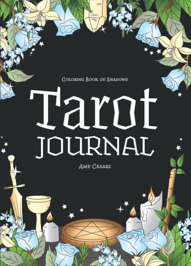 Coloring Book of Shadows: Tarot Journal