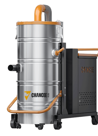 endüstriyel vakum makinesi, ağır iş temizliği için paslanmaz çelik tambur