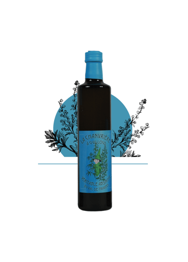 Bouteille d'absinthe La Chanvrière 54% du val de travers