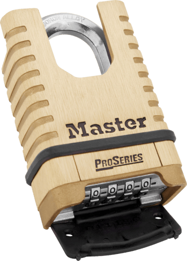 Master Lock Padlock combination shrouded