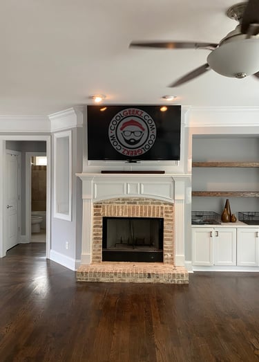 Fireplace Tv Install