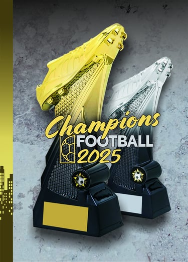 Football trophies catalogue